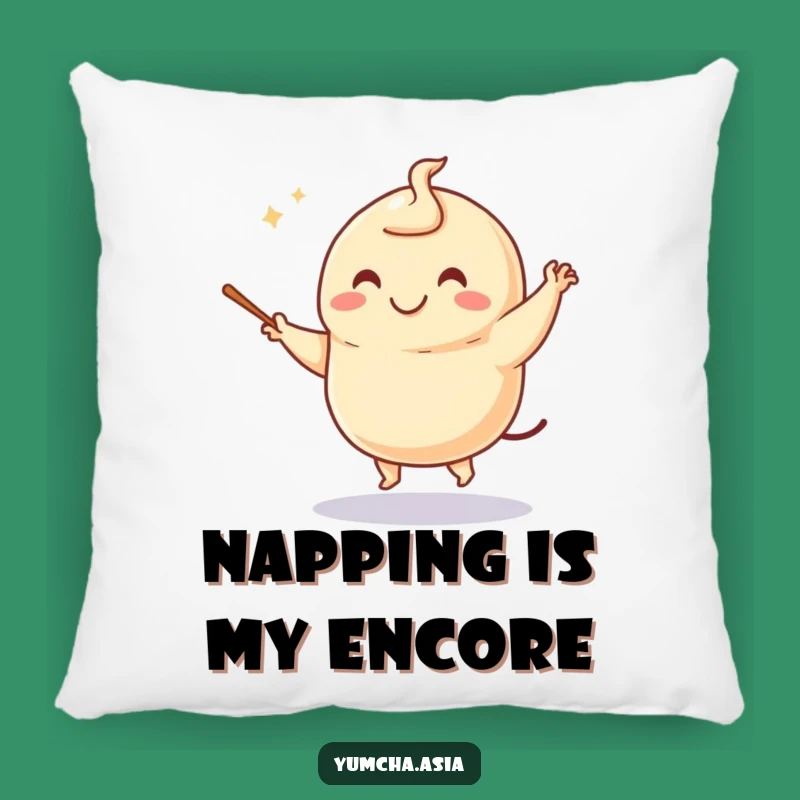 Funny Dancing Dumpling Pillow: Cuddle Up with Cute Foodie Comedy