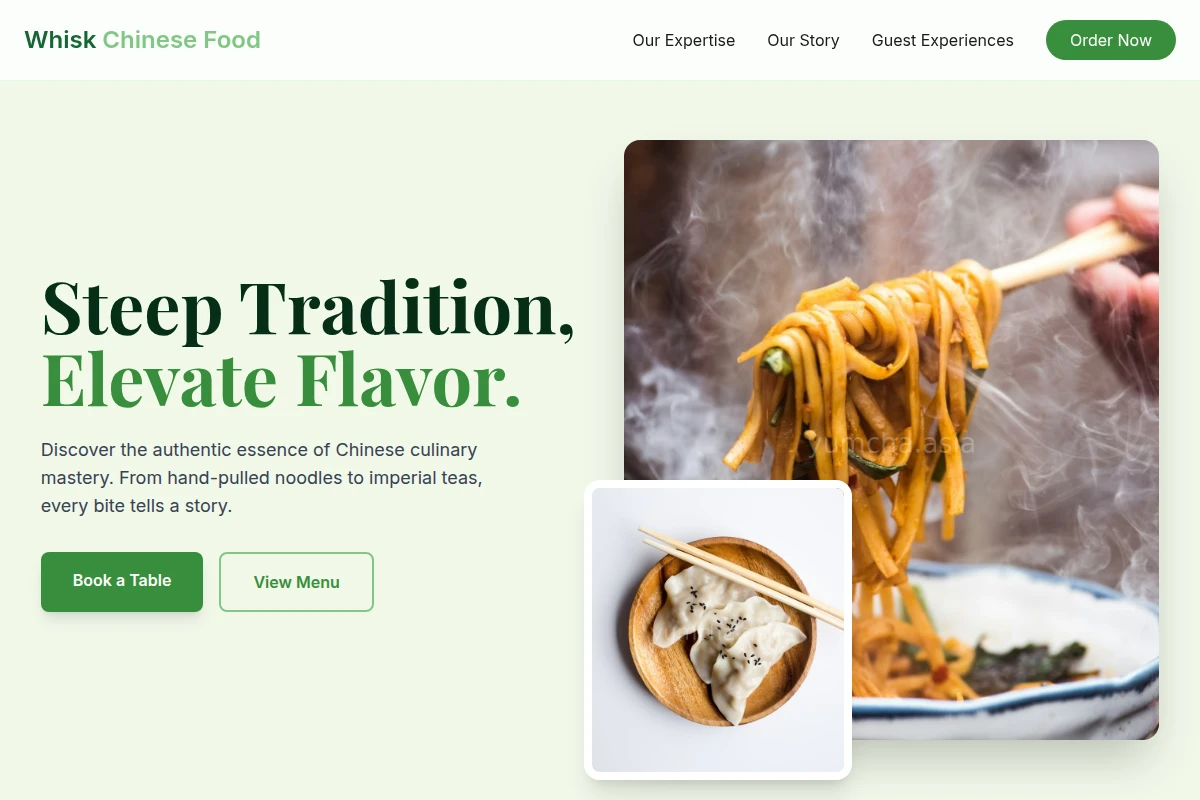 Whisk Chinese Food