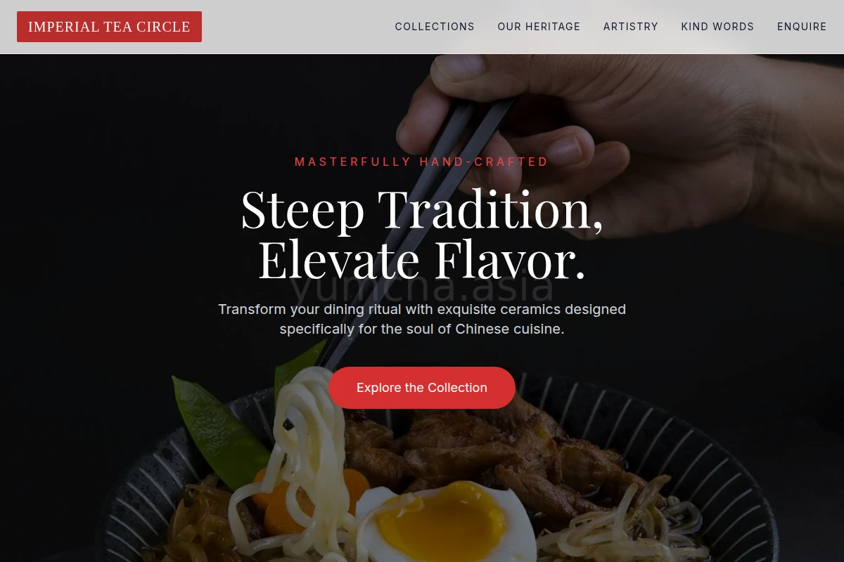 Ceramic Chinese Food