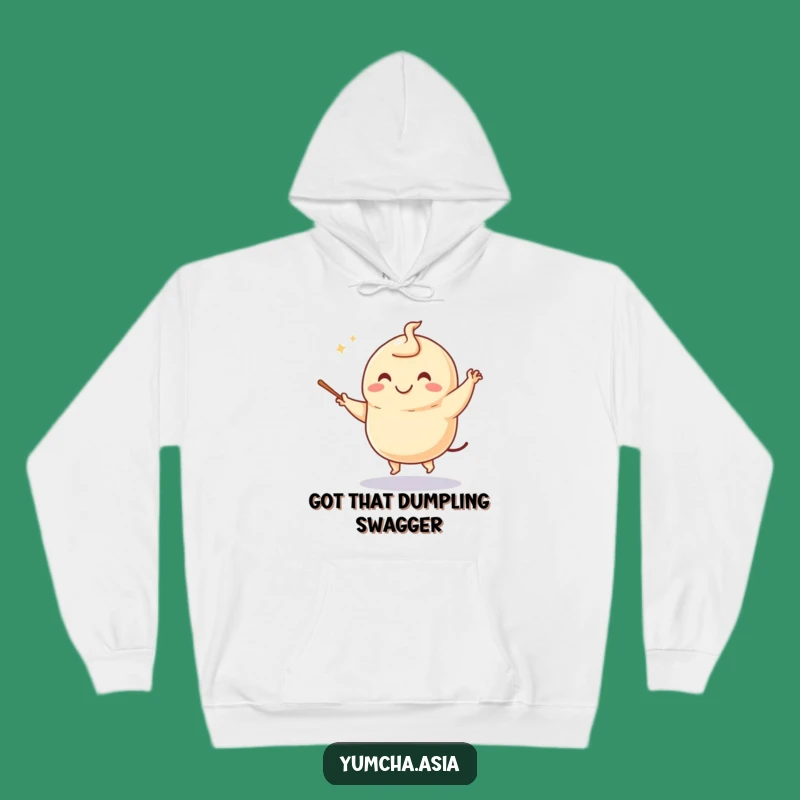 Funny Dancing Dumpling Hoodie: Cozy Comfort with Humorous Chopstick Acrobatics