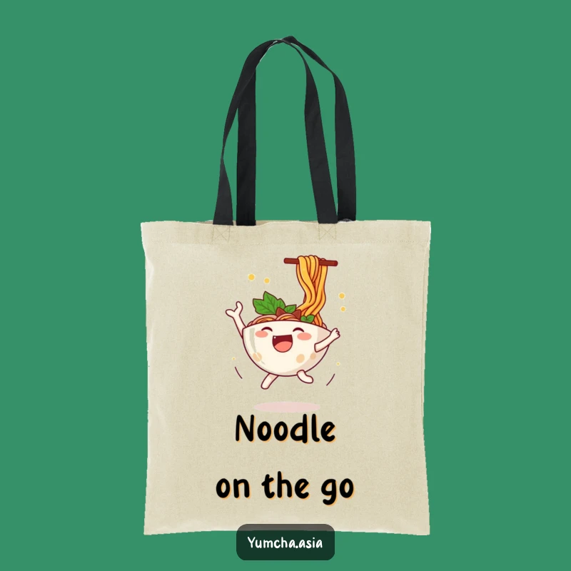 Funny Ramen Bowl Tote Bag: Carry Your Essentials with Noodle Flair